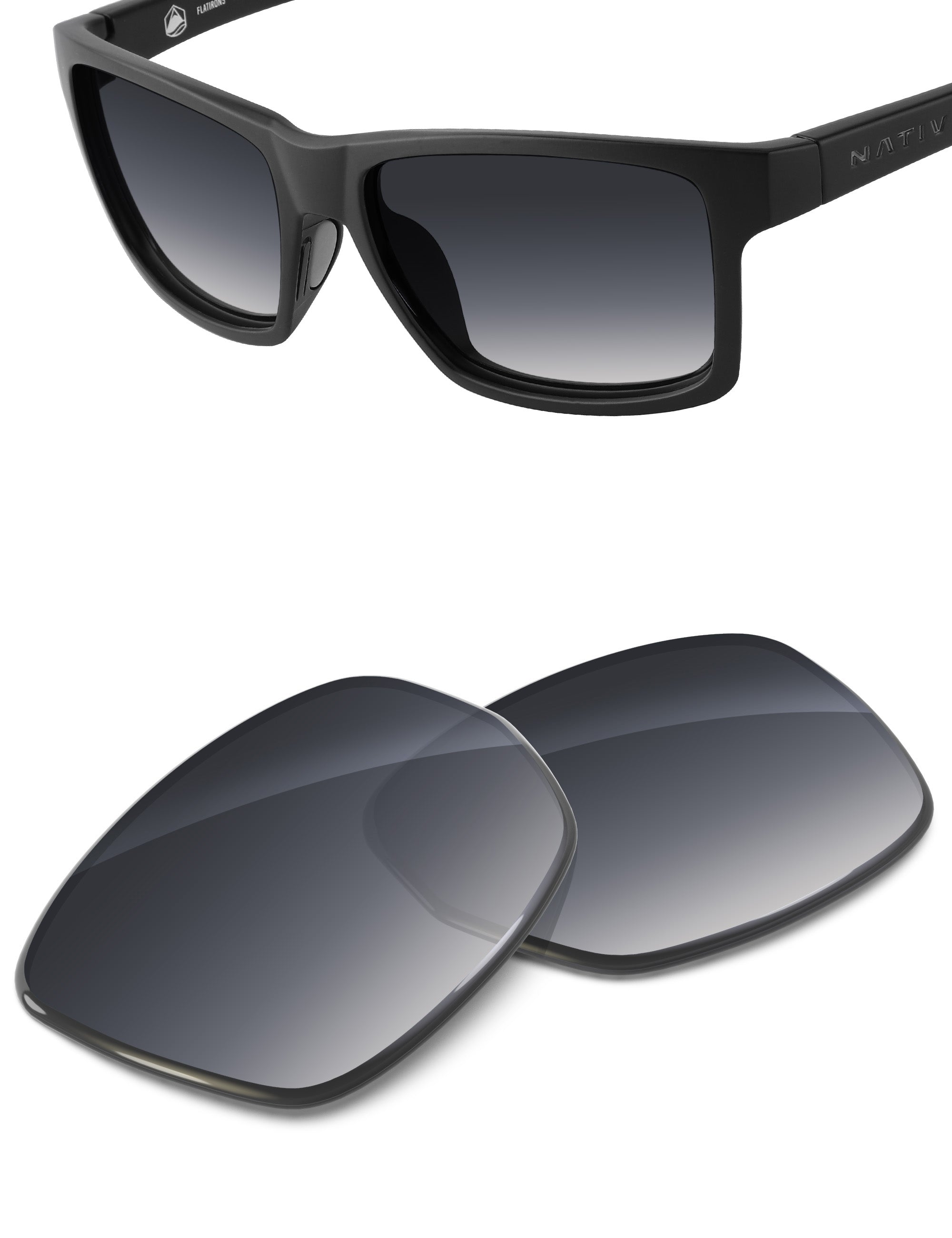 Gray Gradient-Non-Polarized