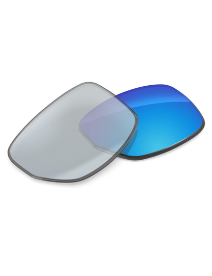 Sky Blue FlashMirror™ Photochromic-Non-Polarized