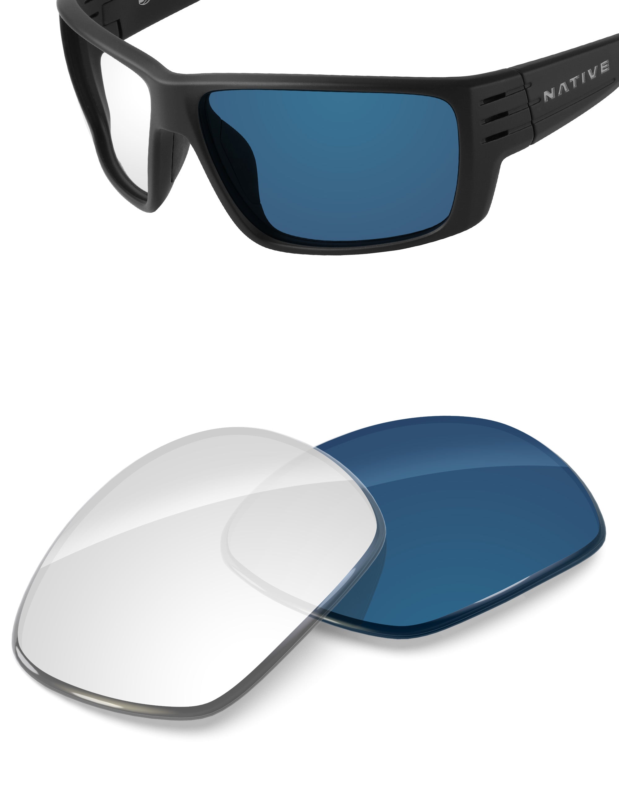 Adapt Blue Photochromic Blue Light Blocking-Non-Polarized