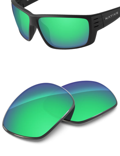 Emerald Green FlashMirror™-Non-Polarized