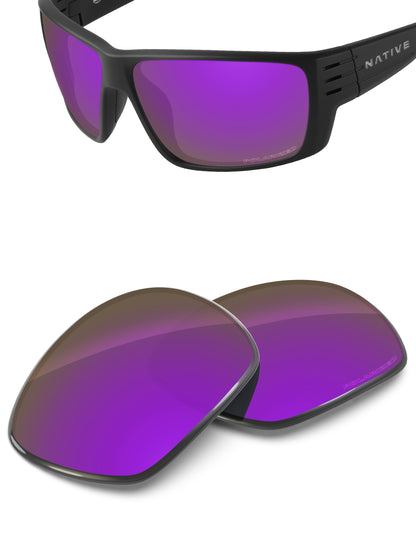 Plum Purple FlashMirror™-Polarized