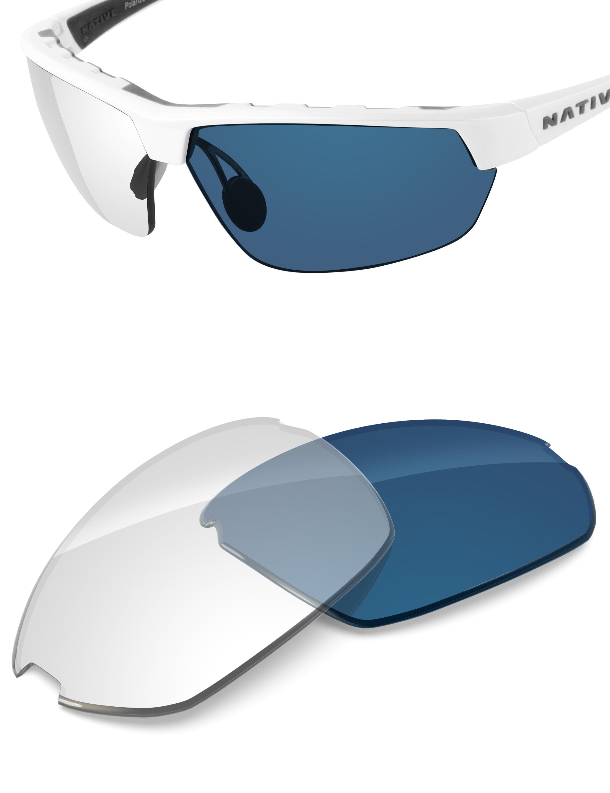 Adapt Blue Photochromic Blue Light Blocking-Non-Polarized
