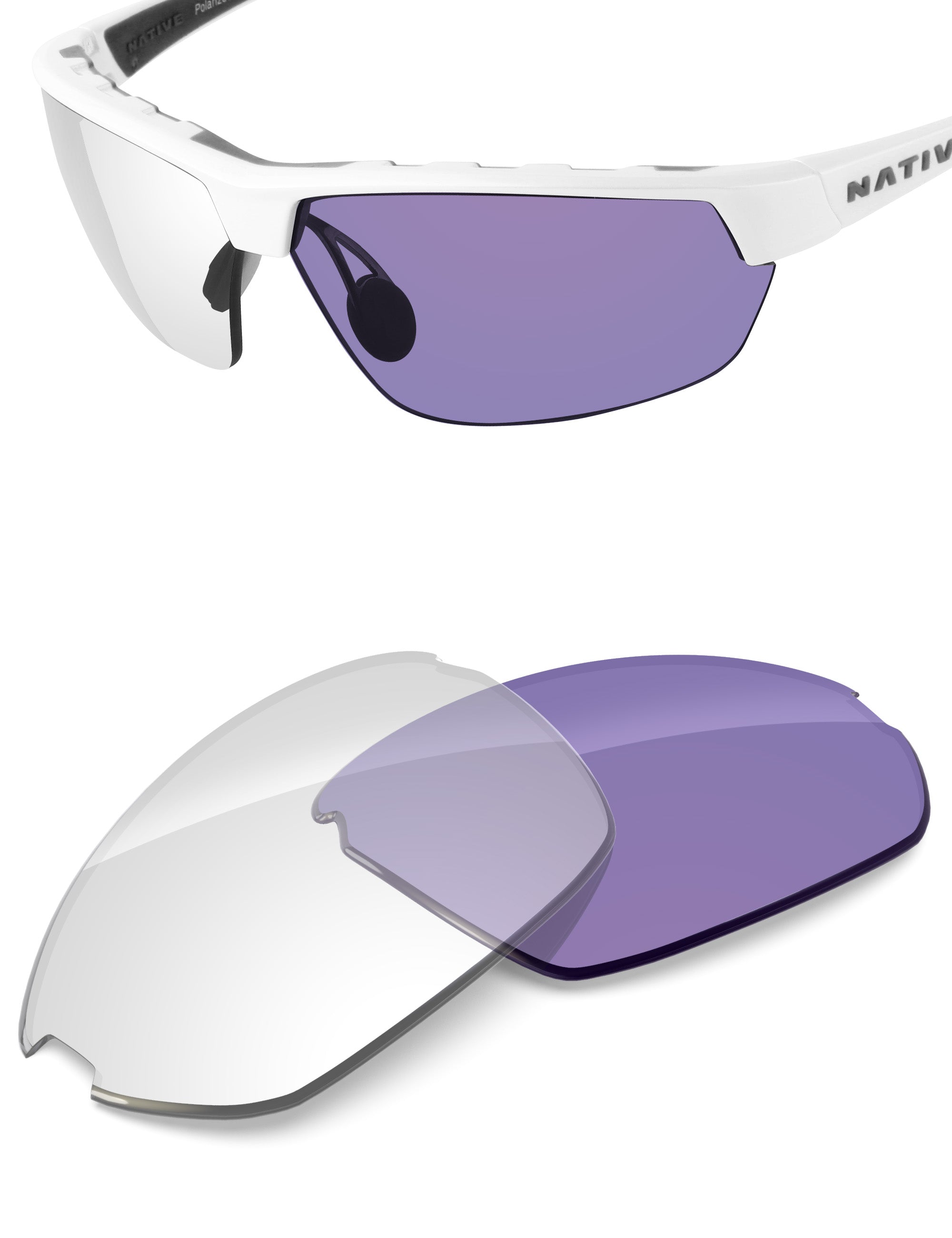 Adapt Purple Photochromic Blue Light Blocking-Non-Polarized