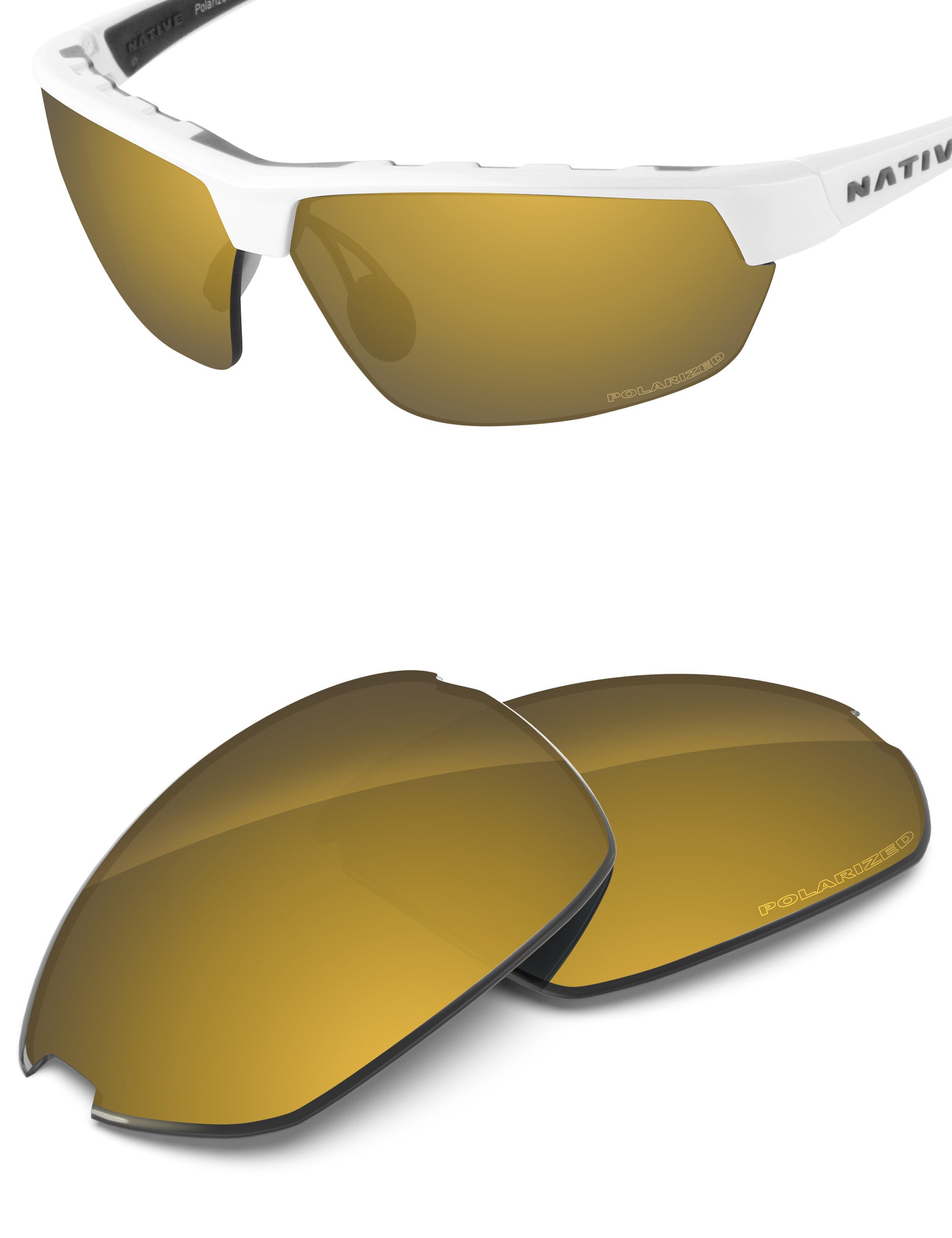 Tungsten Gold FlashMirror™-Polarized