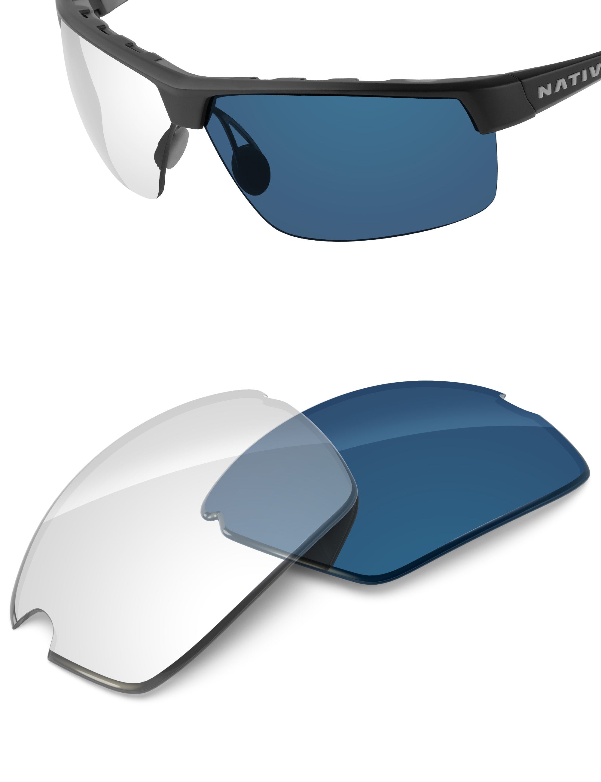 Adapt Blue Photochromic Blue Light Blocking-Non-Polarized