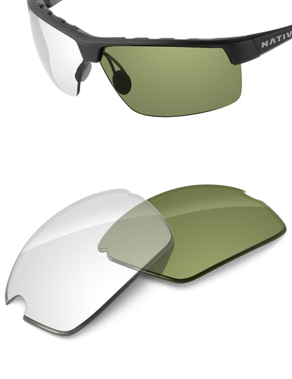 Adapt Green Photochromic Blue Light Blocking-Non-Polarized