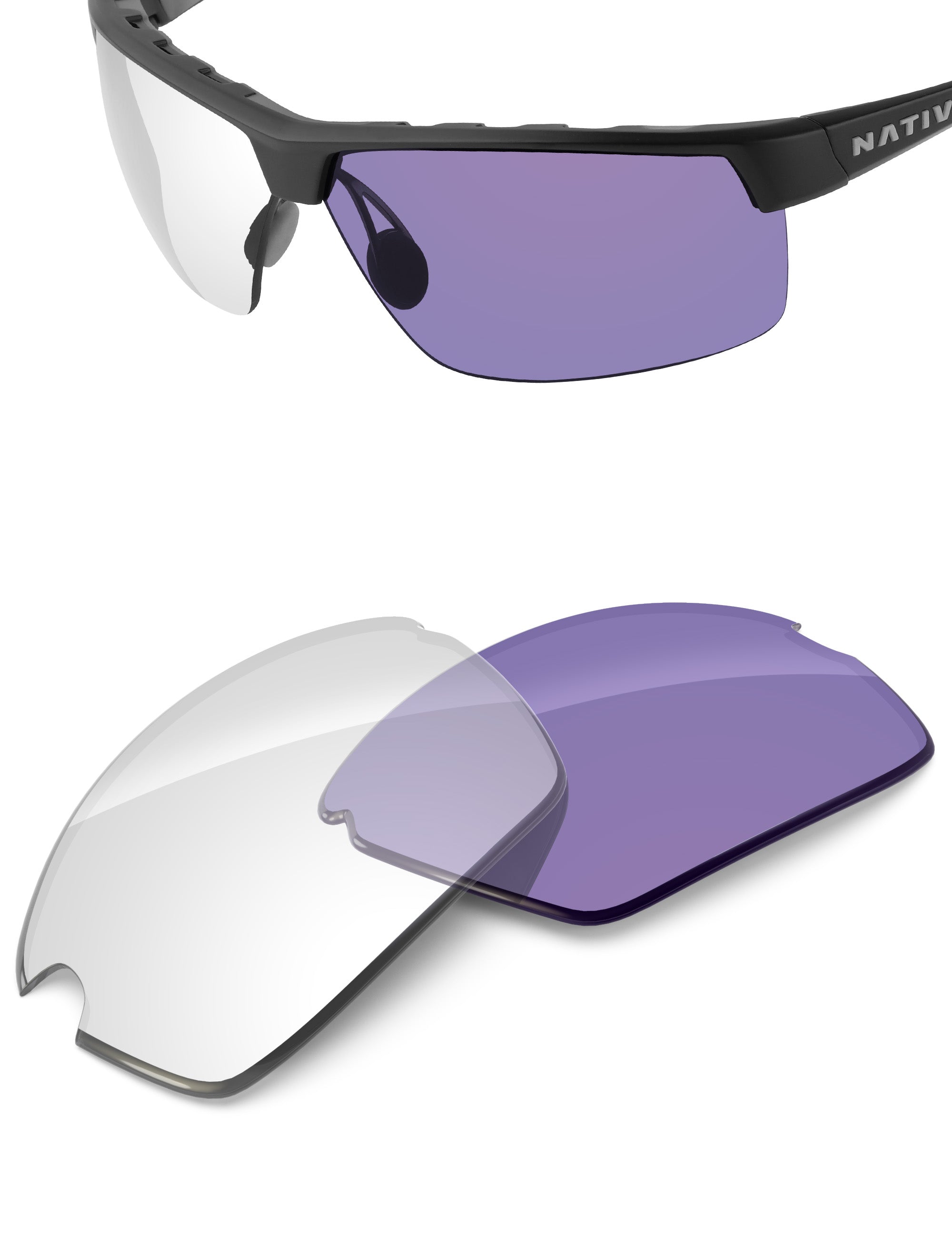 Adapt Purple Photochromic Blue Light Blocking-Non-Polarized