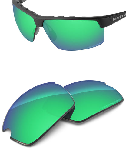 Emerald Green FlashMirror™-Polarized