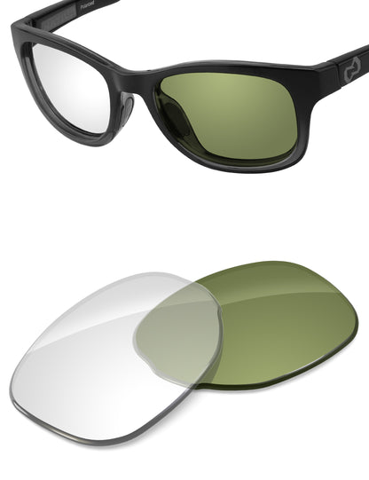 Adapt Green Photochromic Blue Light Blocking-Non-Polarized