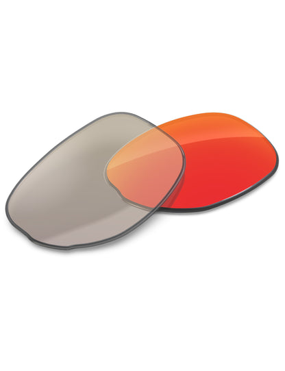 Fire Red FlashMirror™ Photochromic-Non-Polarized
