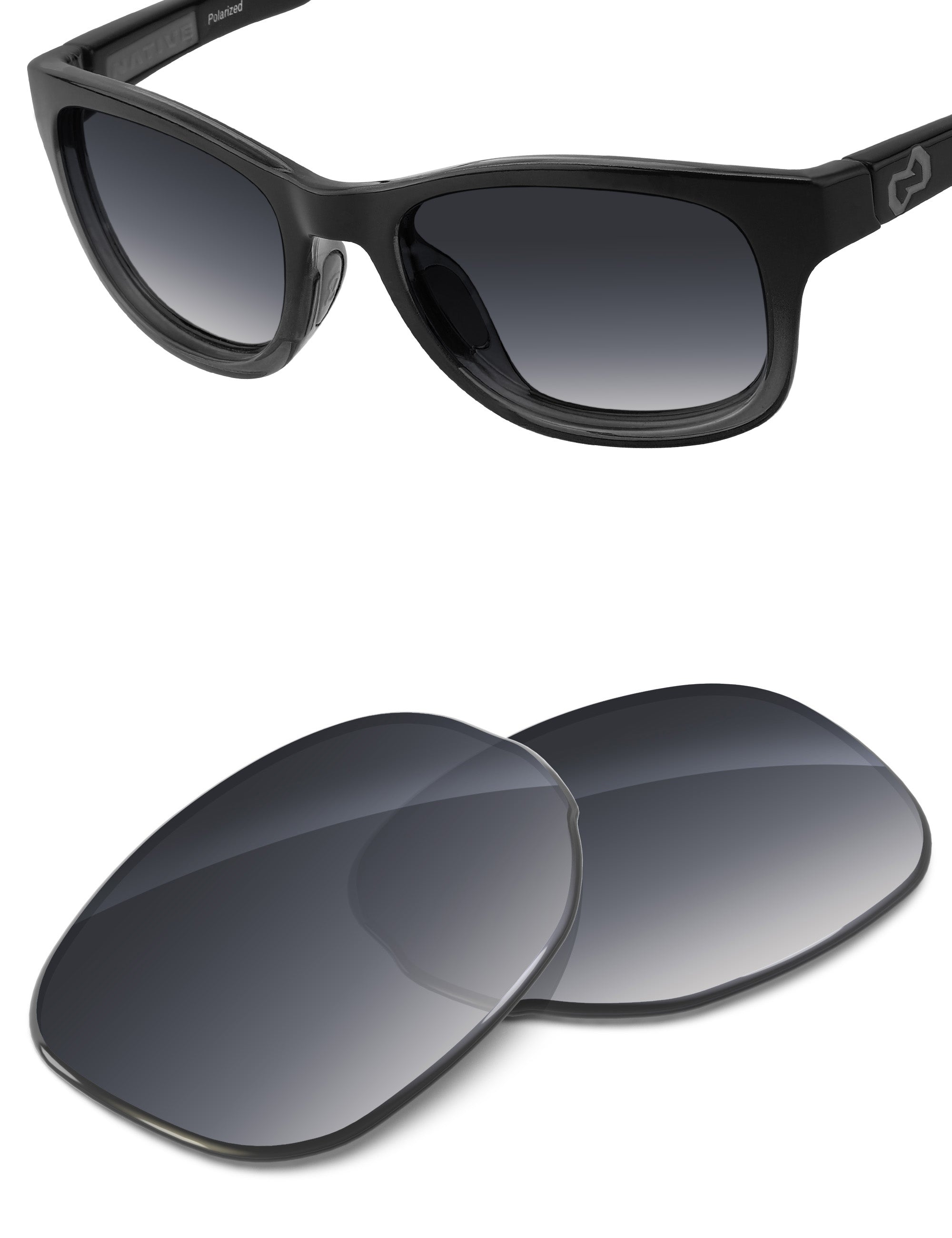 Gray Gradient-Non-Polarized