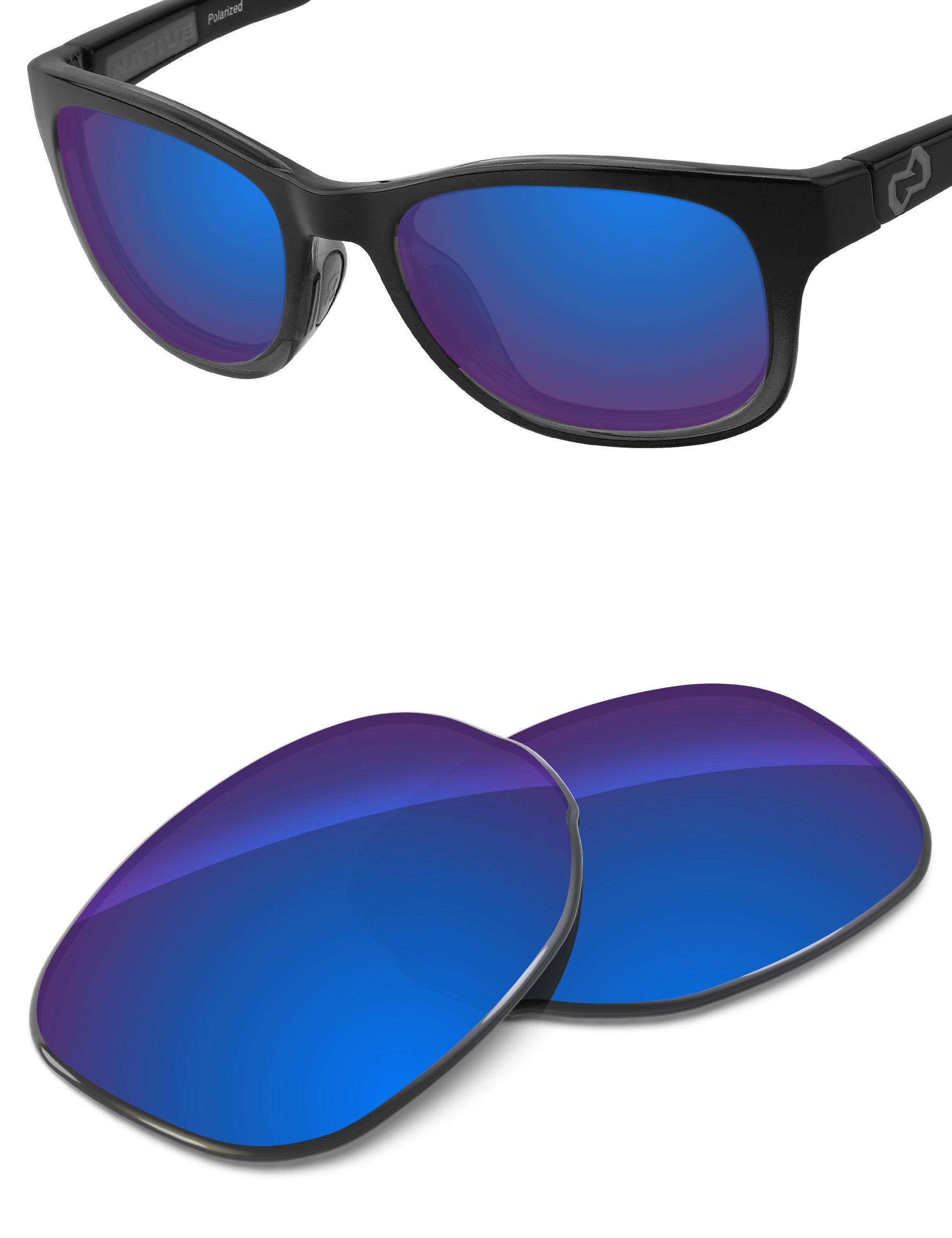 Sapphire Blue FlashMirror™-Non-Polarized