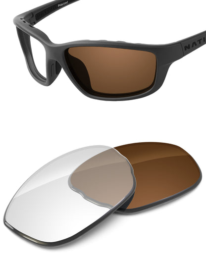 Adapt Brown Photochromic Blue Light Blocking-Non-Polarized
