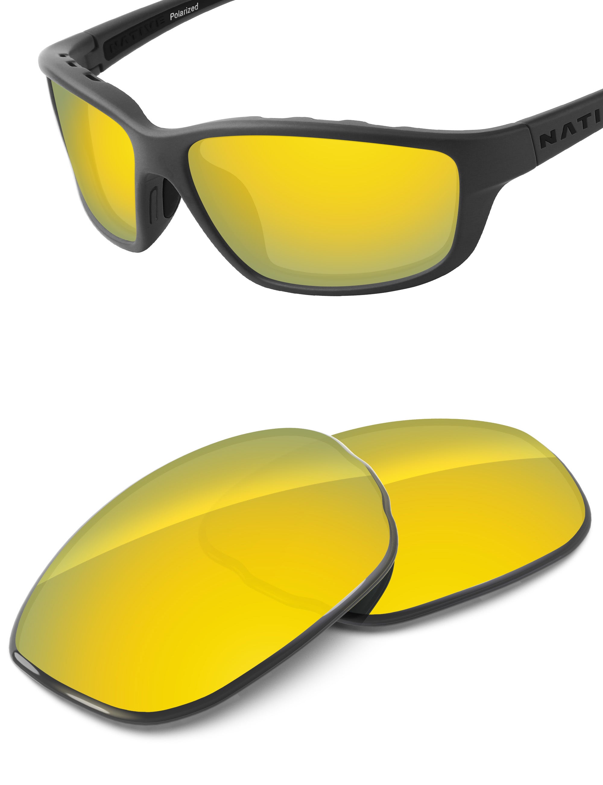 Gold Fusion FlashMirror™-Non-Polarized