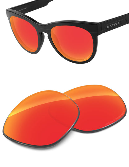 Fire Red FlashMirror™-Polarized