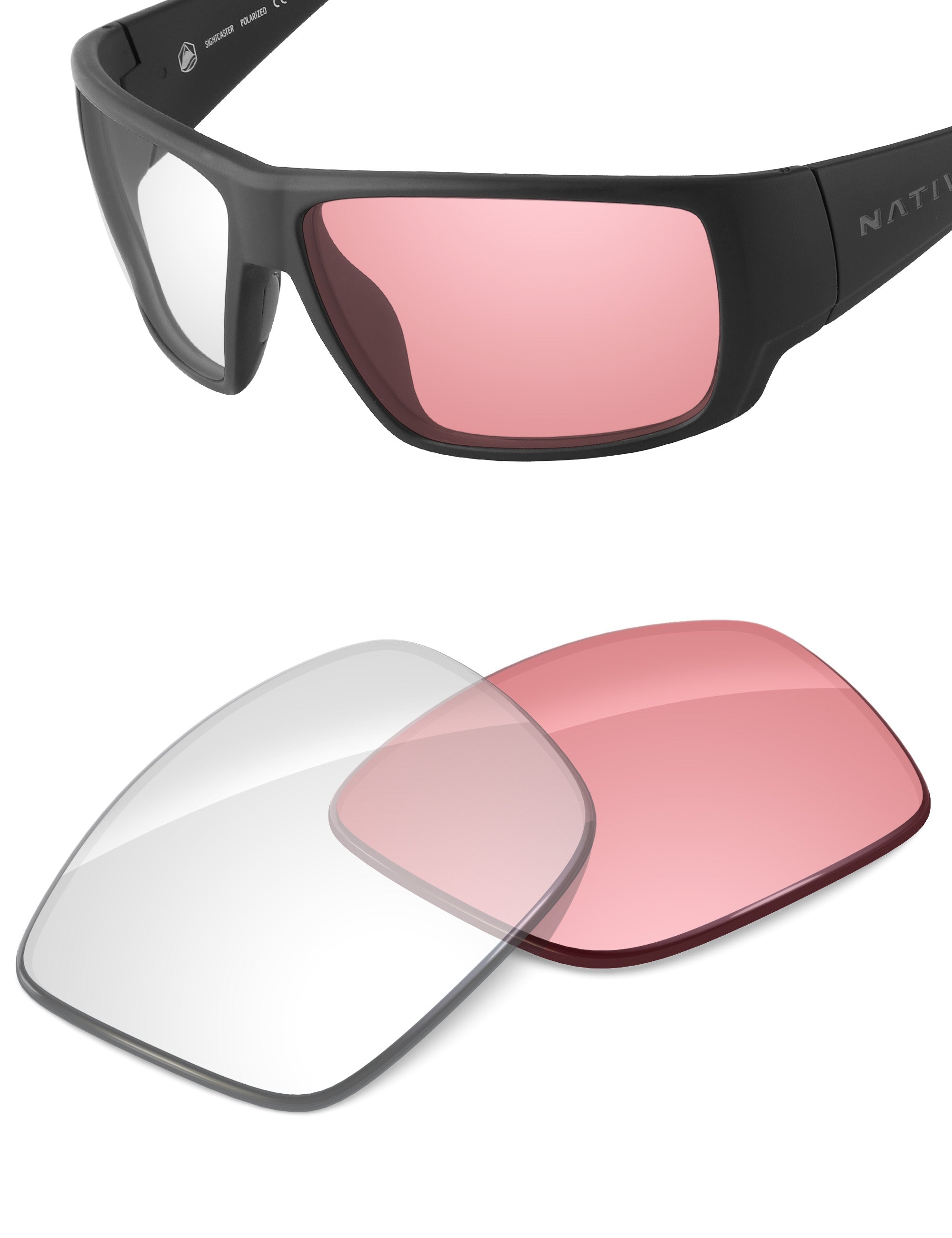 Adapt Pink Photochromic Blue Light Blocking-Non-Polarized