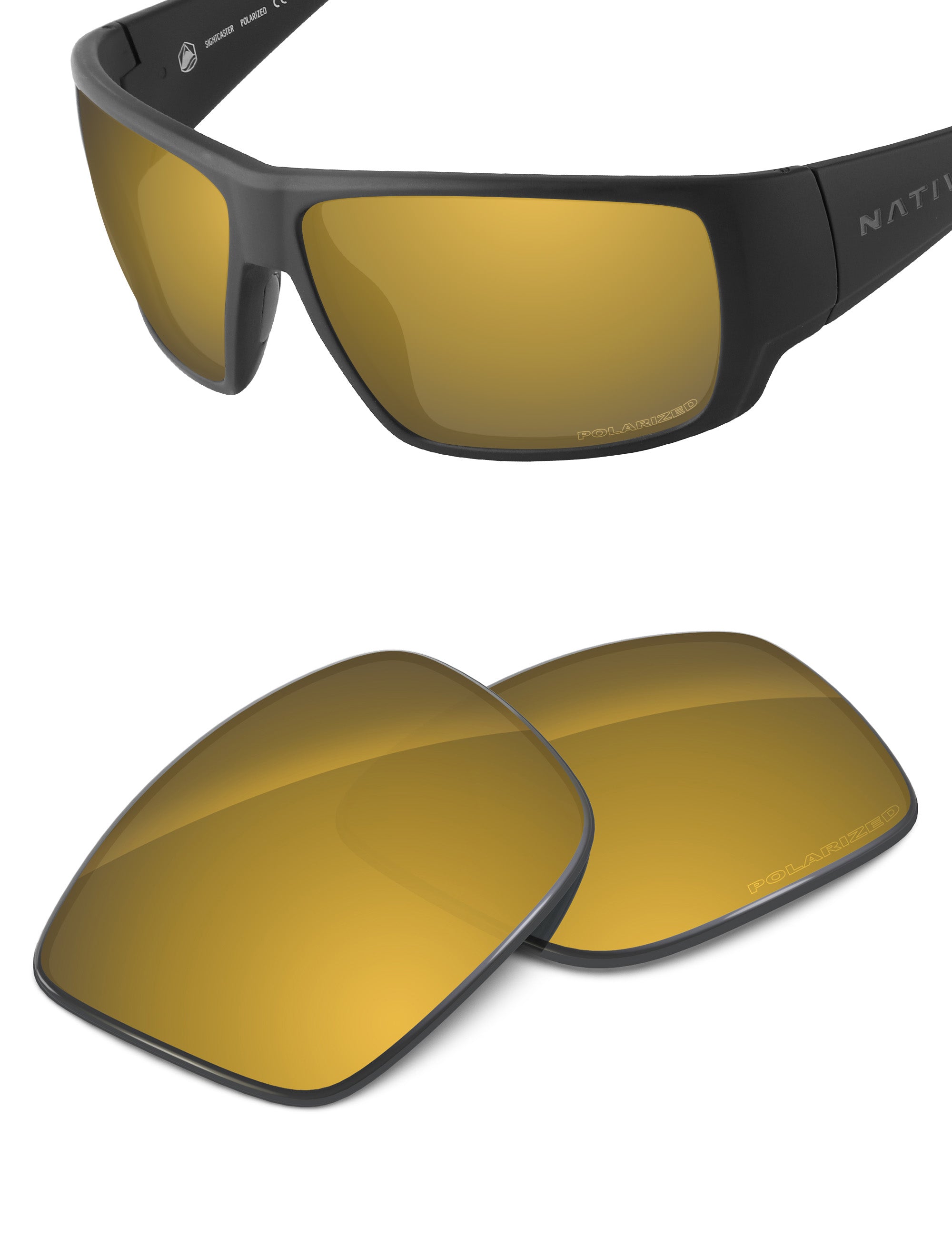 Tungsten Gold FlashMirror™-Polarized