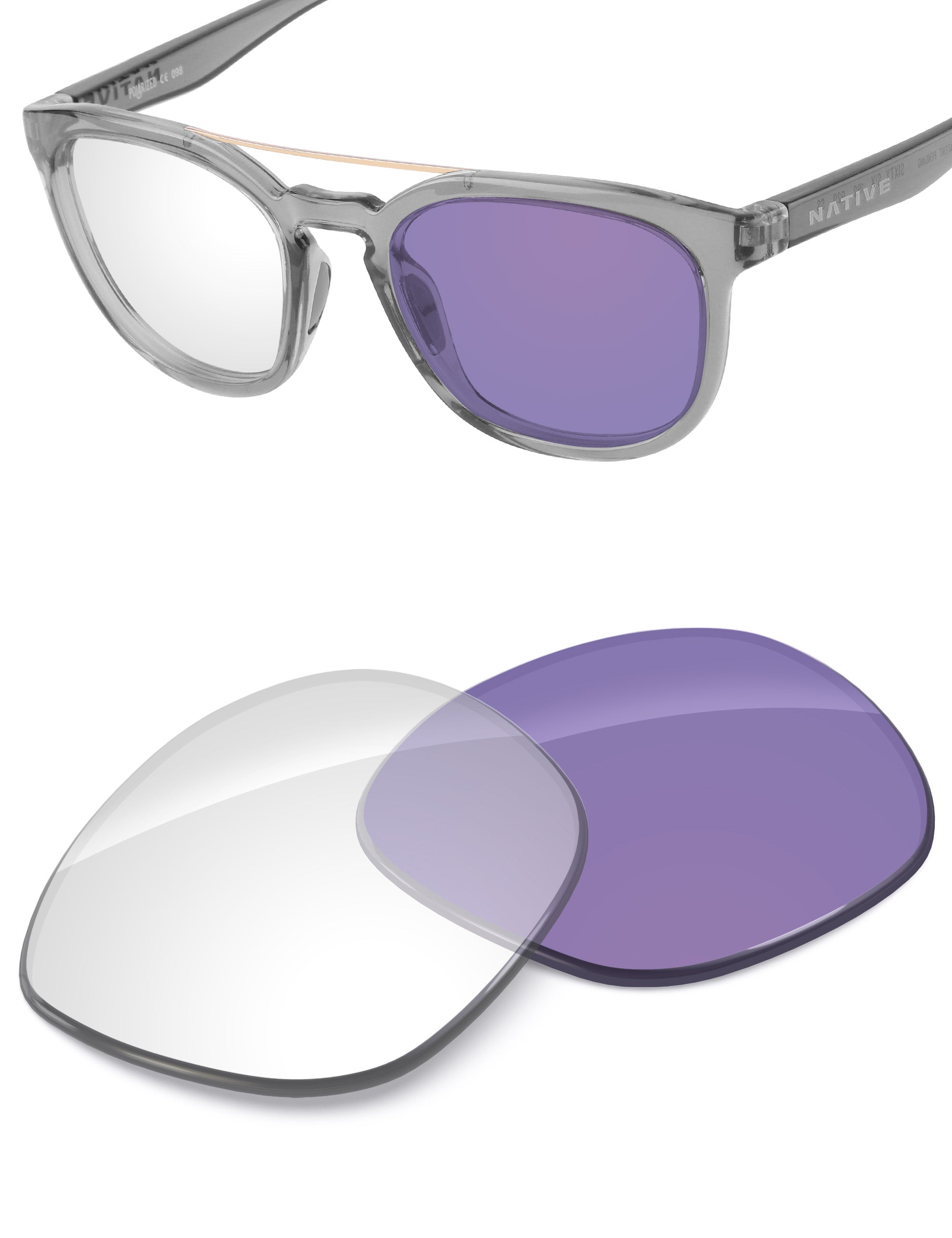 Adapt Purple Photochromic Blue Light Blocking-Non-Polarized