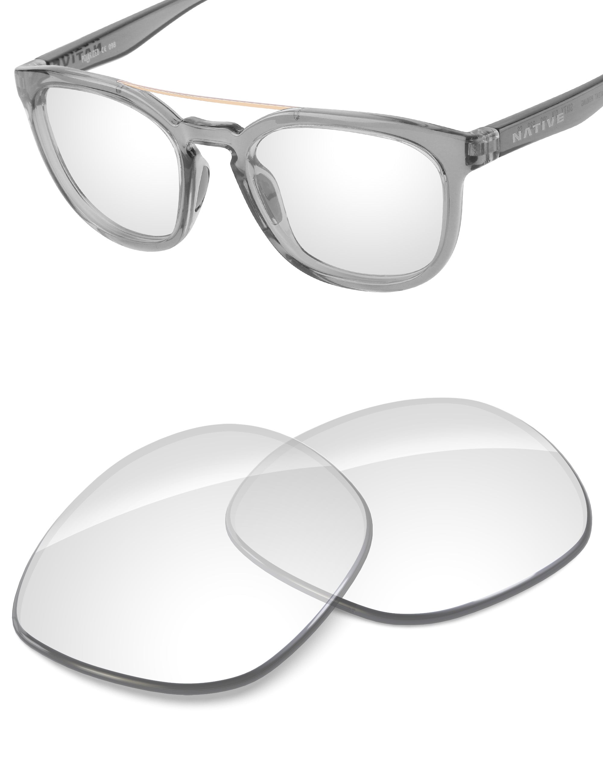 HD Clear Blue Light Blocking-Non-Polarized