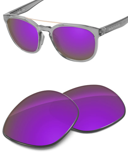 Plum Purple FlashMirror™-Non-Polarized