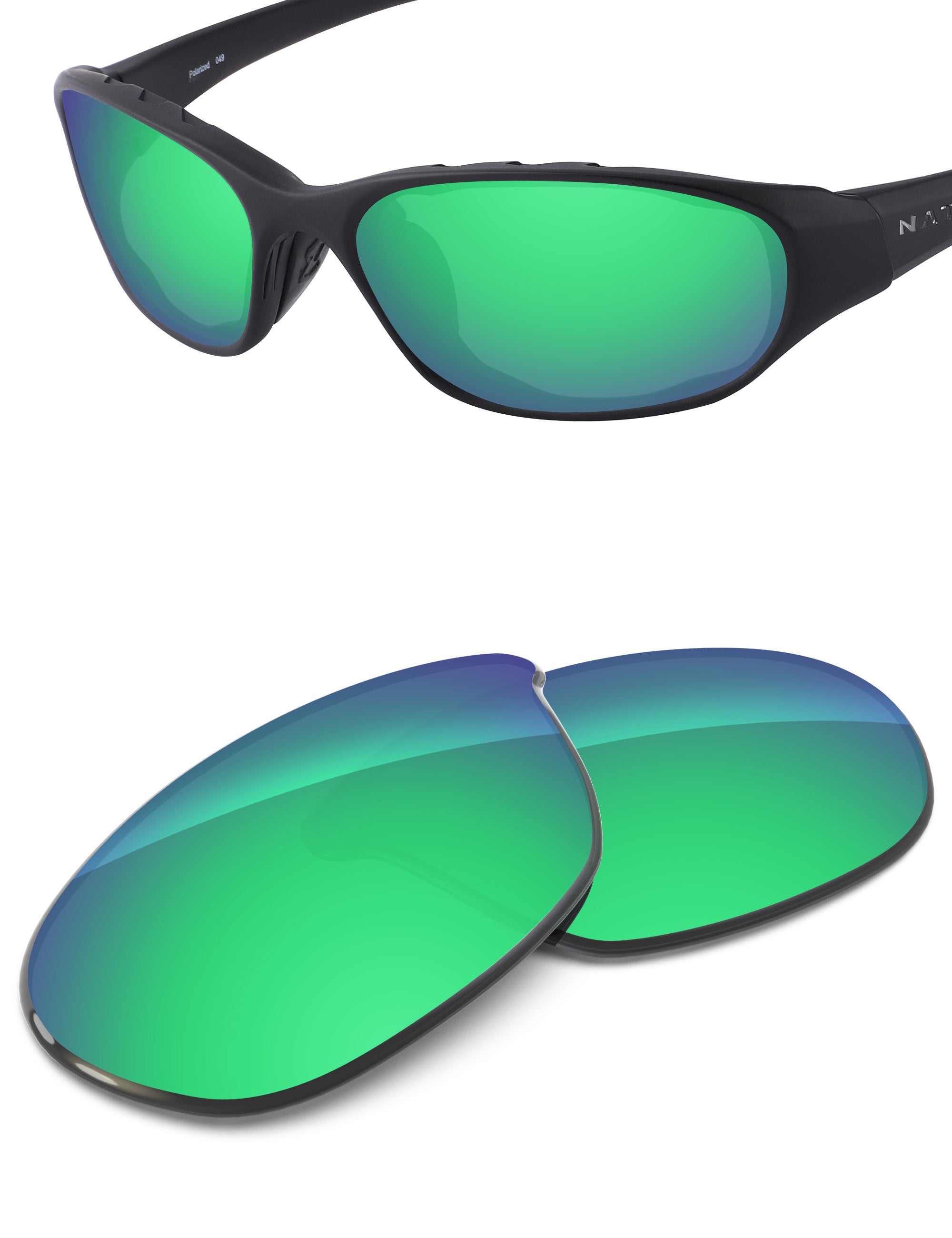 Emerald Green FlashMirror™-Non-Polarized