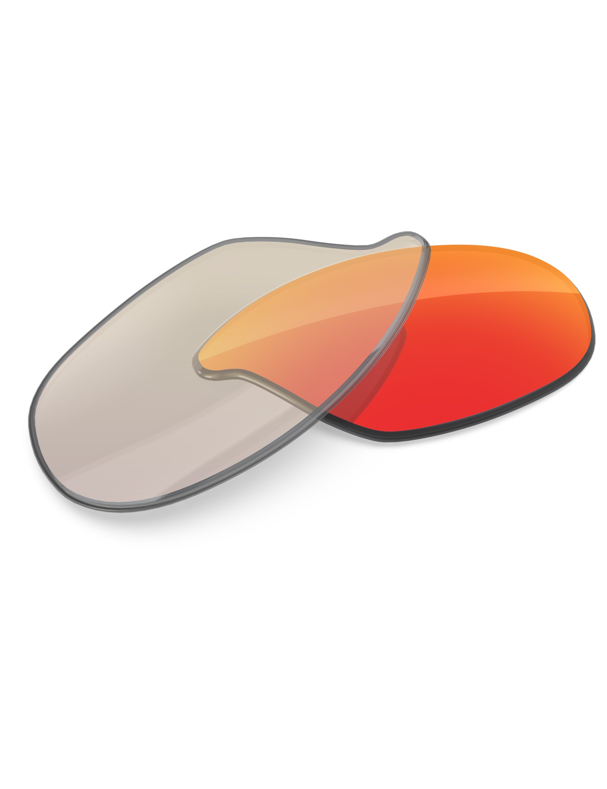 Fire Red FlashMirror™ Photochromic-Non-Polarized