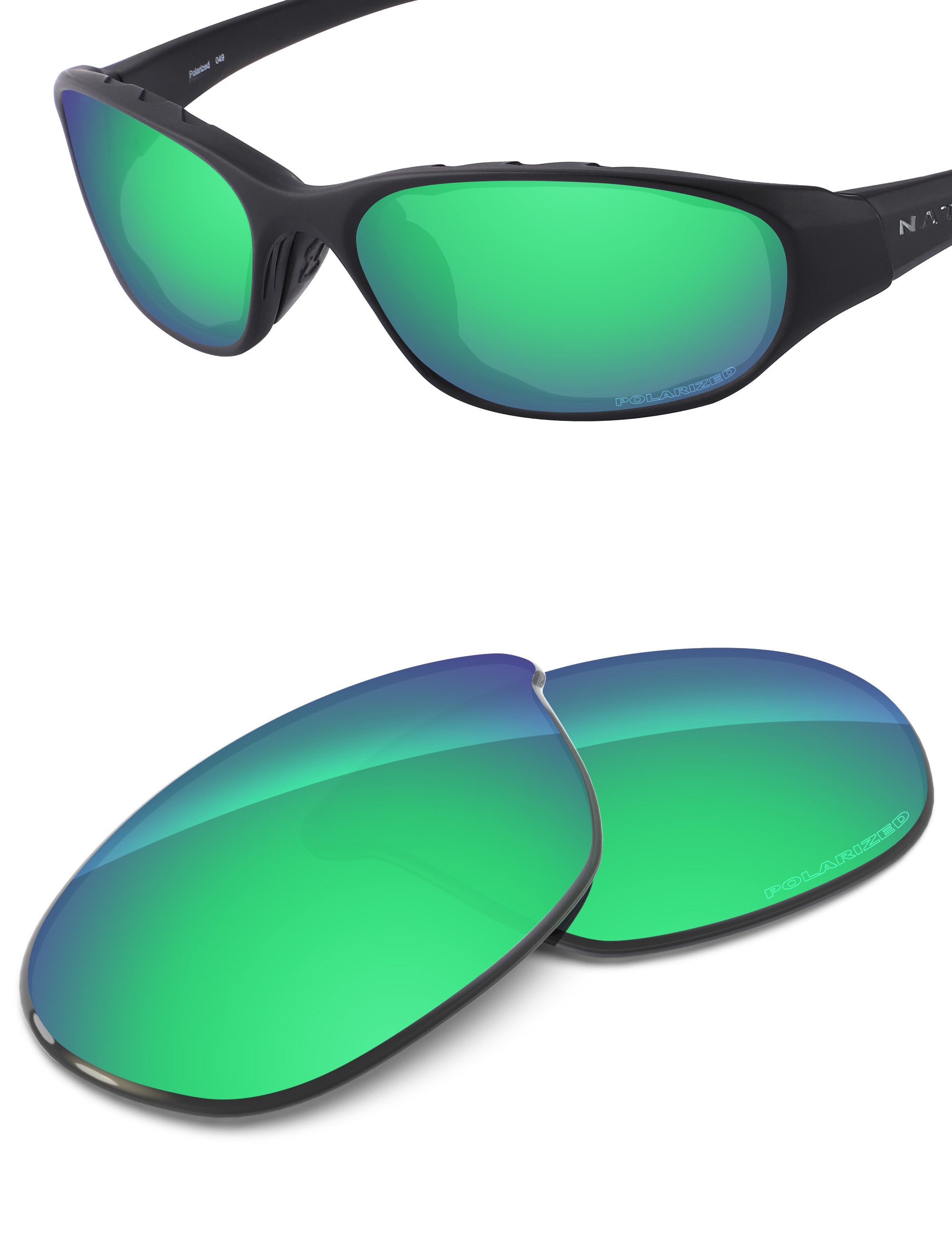 Emerald Green FlashMirror™-Polarized