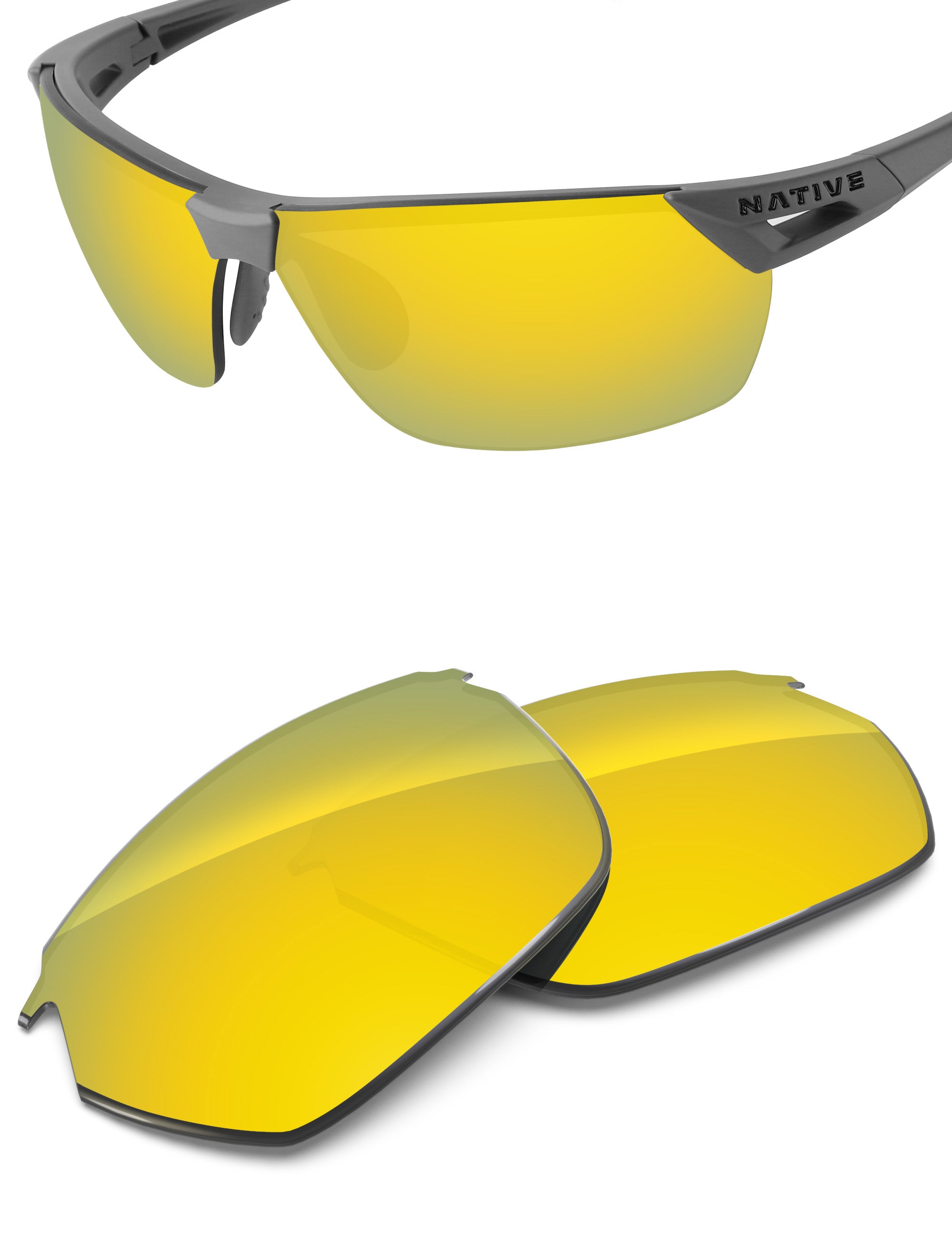 Gold Fusion FlashMirror™-Non-Polarized