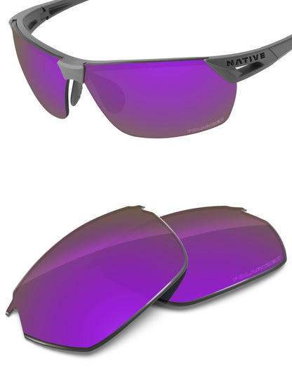 Plum Purple FlashMirror™-Polarized