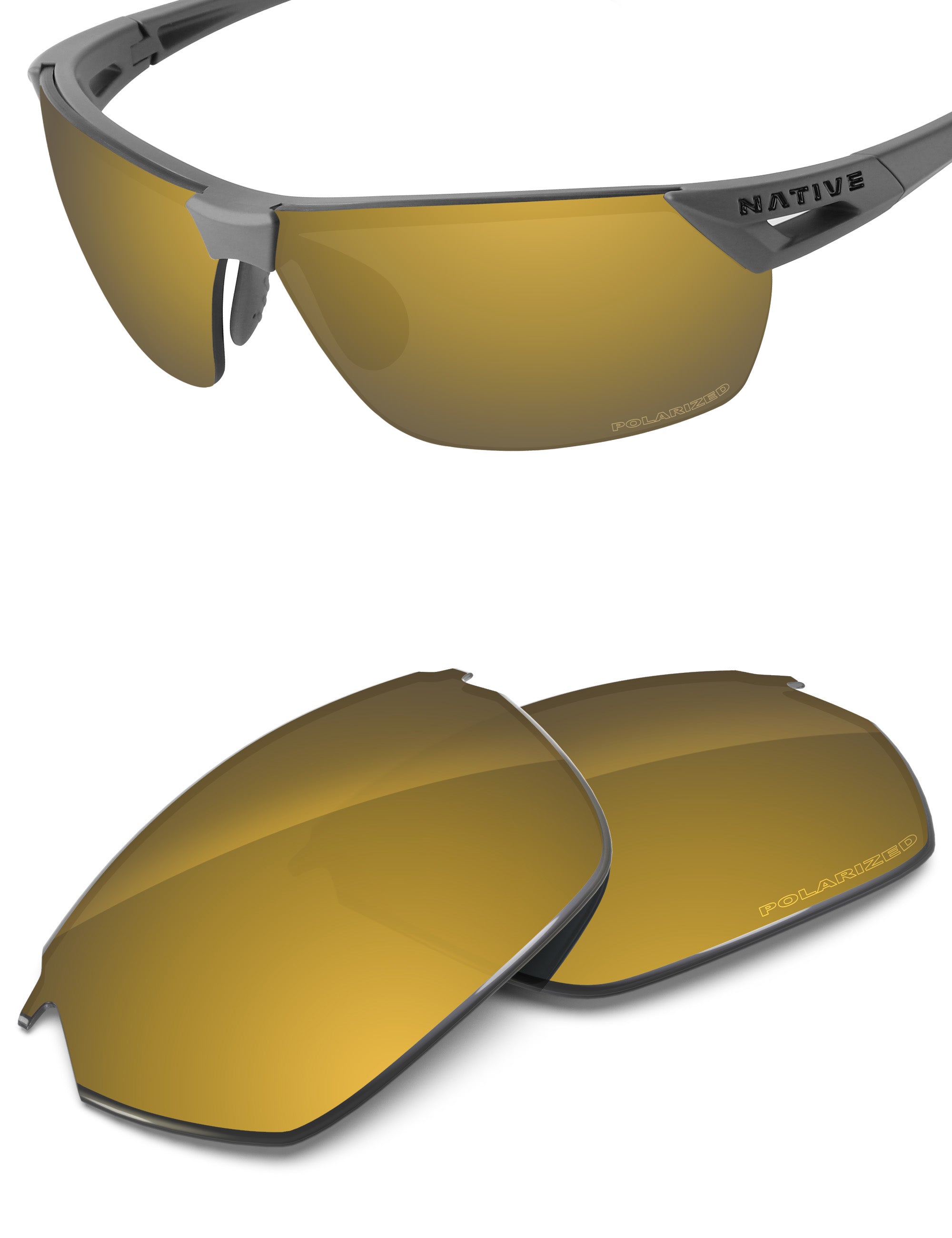 Tungsten Gold FlashMirror™-Polarized