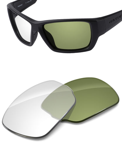 Adapt Green Photochromic Blue Light Blocking-Non-Polarized