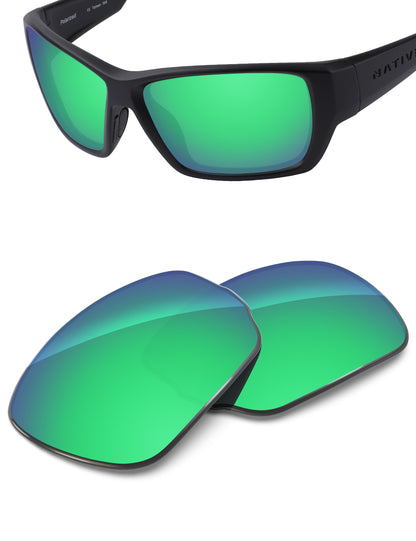 Emerald Green FlashMirror™-Non-Polarized