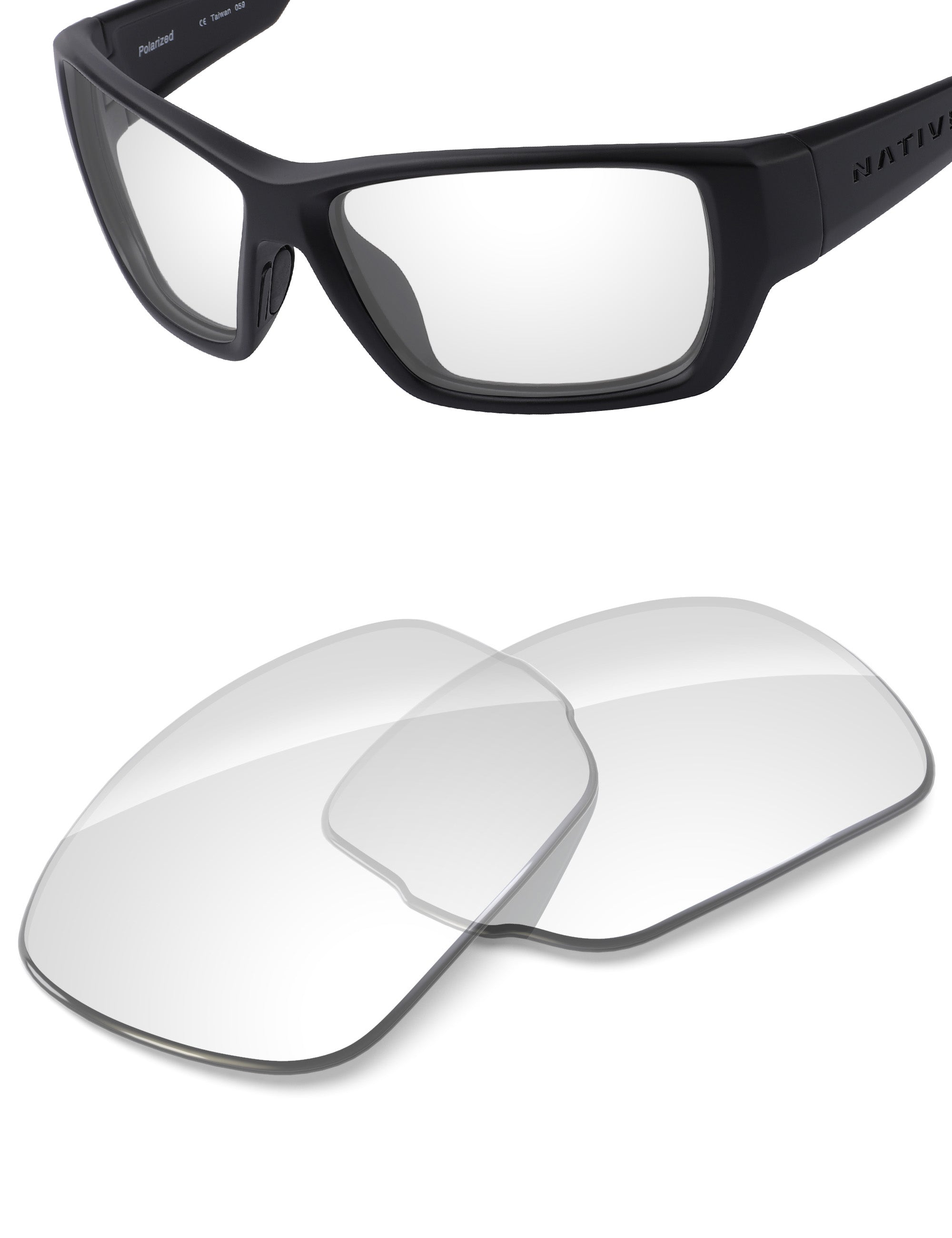 HD Clear Blue Light Blocking-Non-Polarized