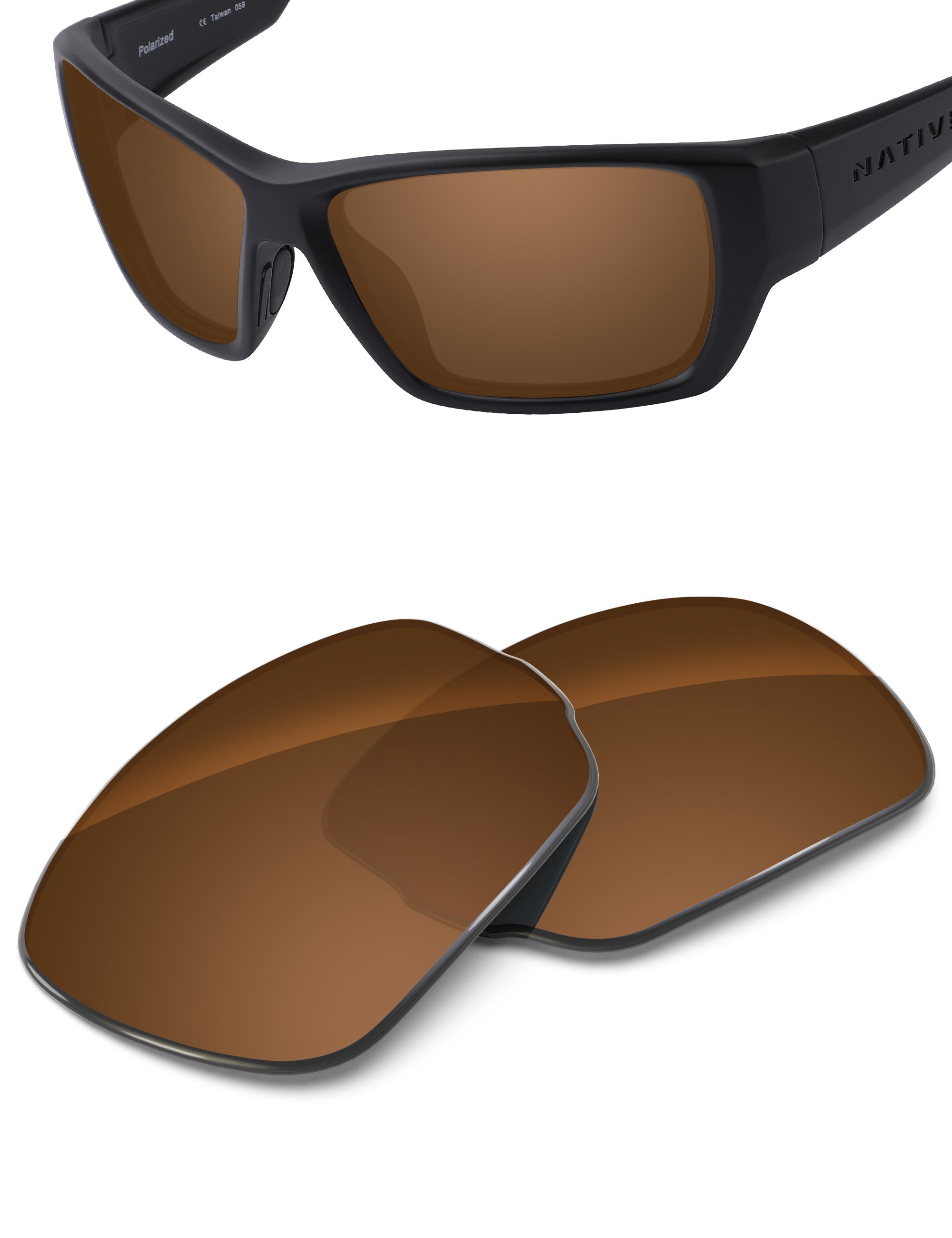 Nut Brown-Non-Polarized