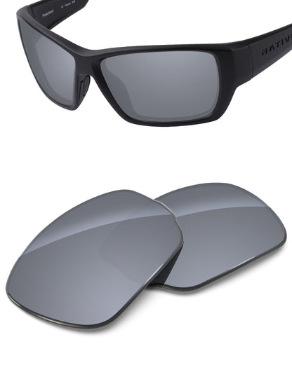 Silver Metallic FlashMirror™-Non-Polarized