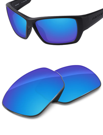 Sky Blue FlashMirror™-Non-Polarized