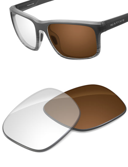Adapt Brown Photochromic Blue Light Blocking-Non-Polarized