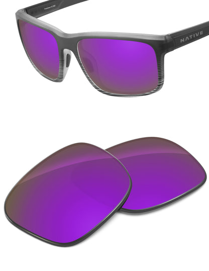 Plum Purple FlashMirror™-Non-Polarized