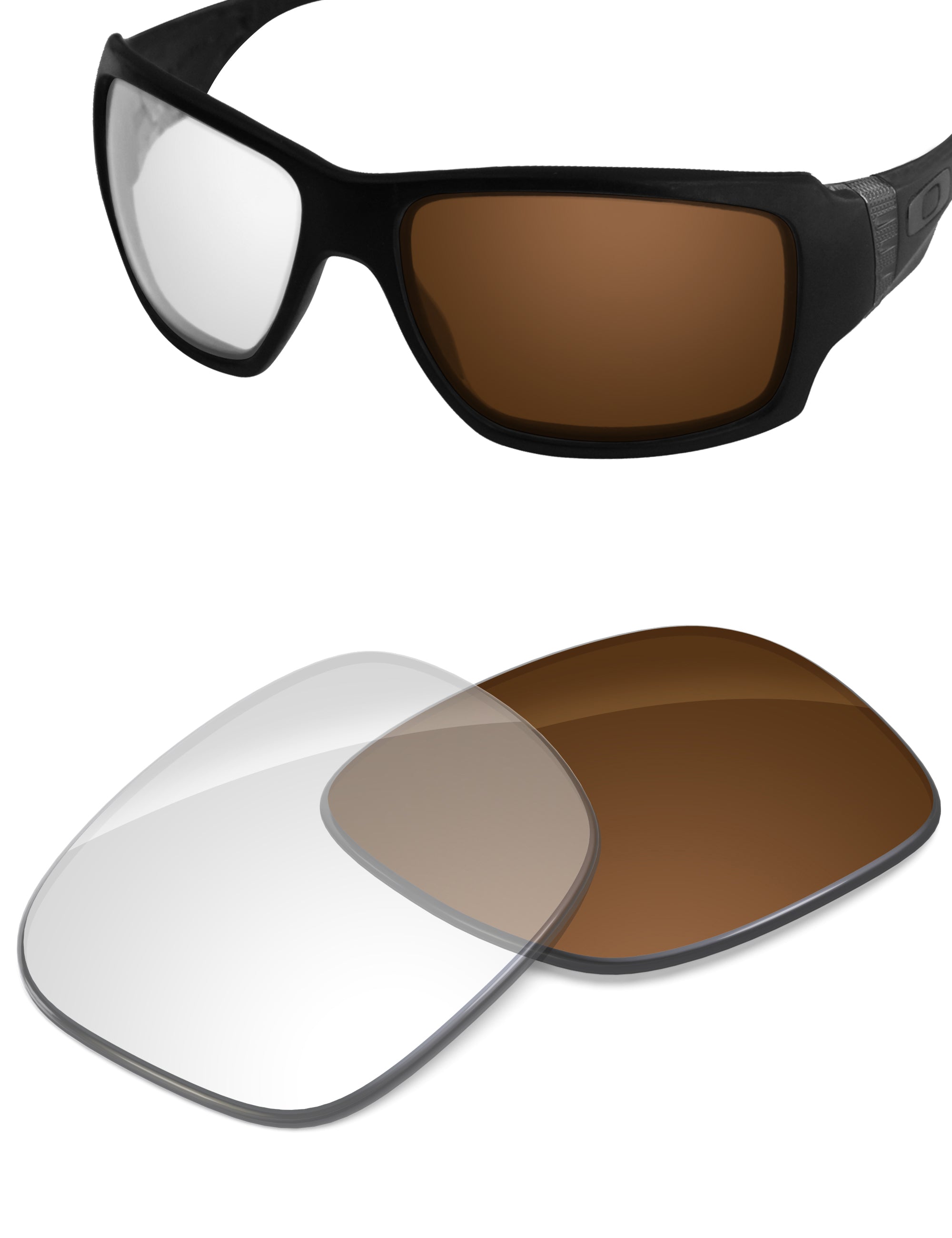 Adapt Brown Photochromic Blue Light Blocking-Non-Polarized