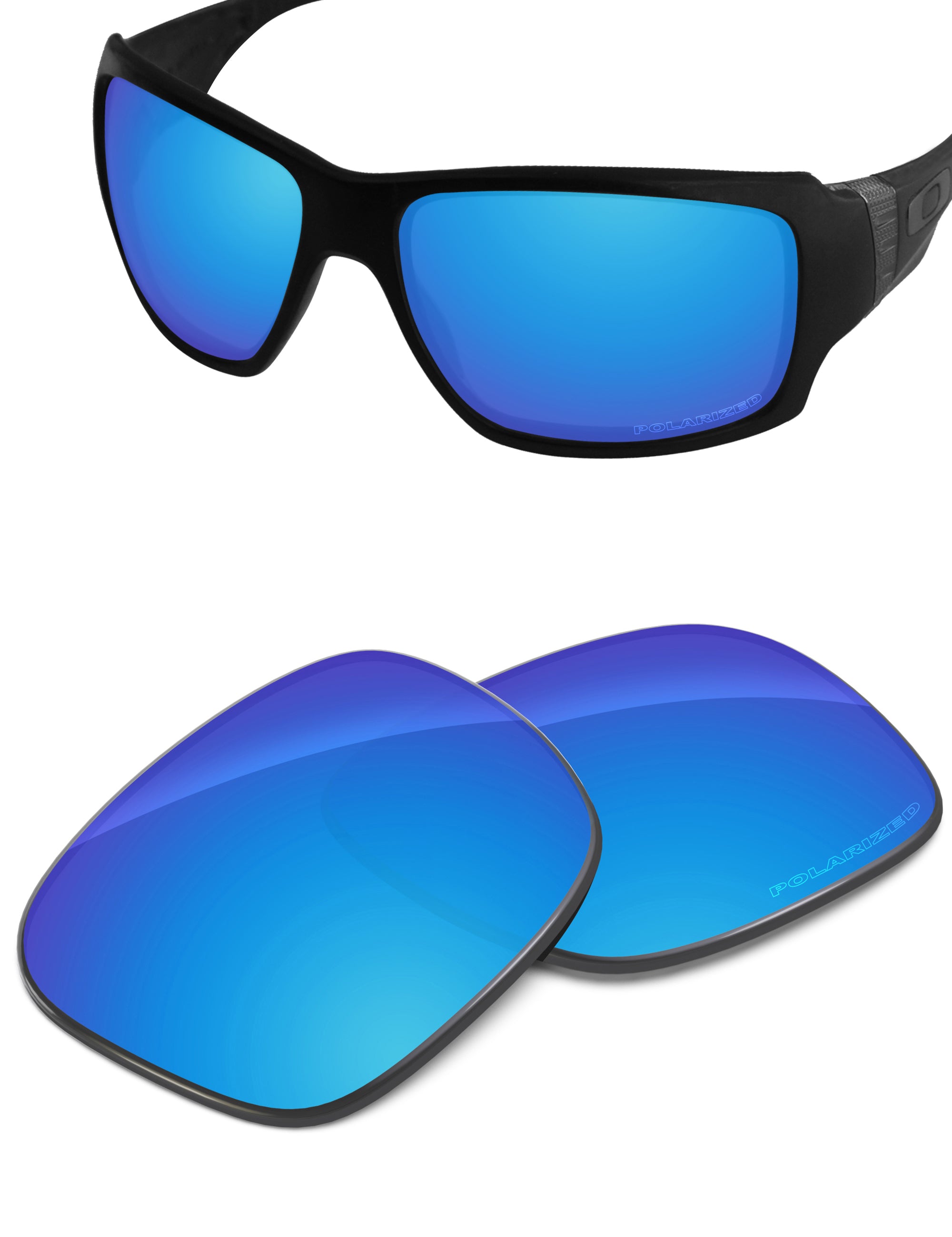 Sky Blue FlashMirror™-Polarized