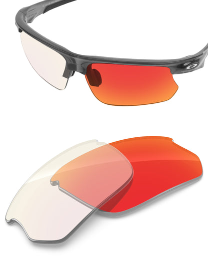 Fire Red FlashMirror™ Photochromic-Non-Polarized