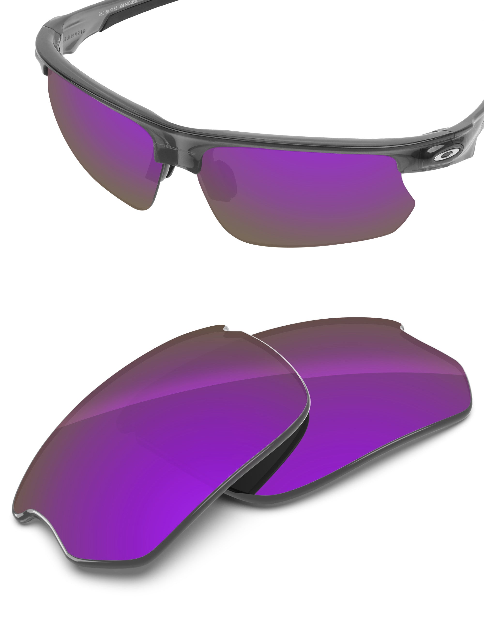 Plum Purple FlashMirror™-Non-Polarized