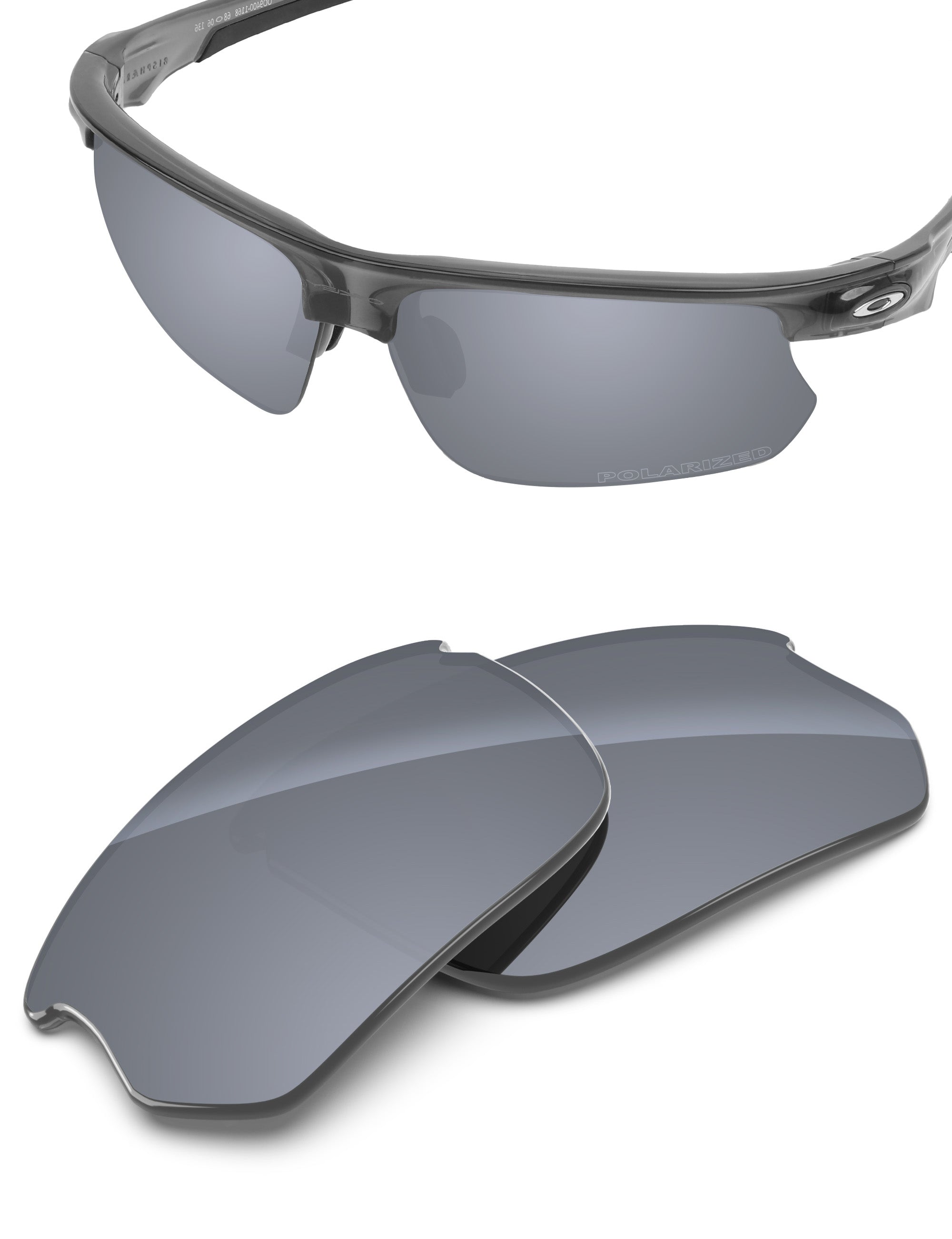 Silver Metallic FlashMirror™-Non-Polarized