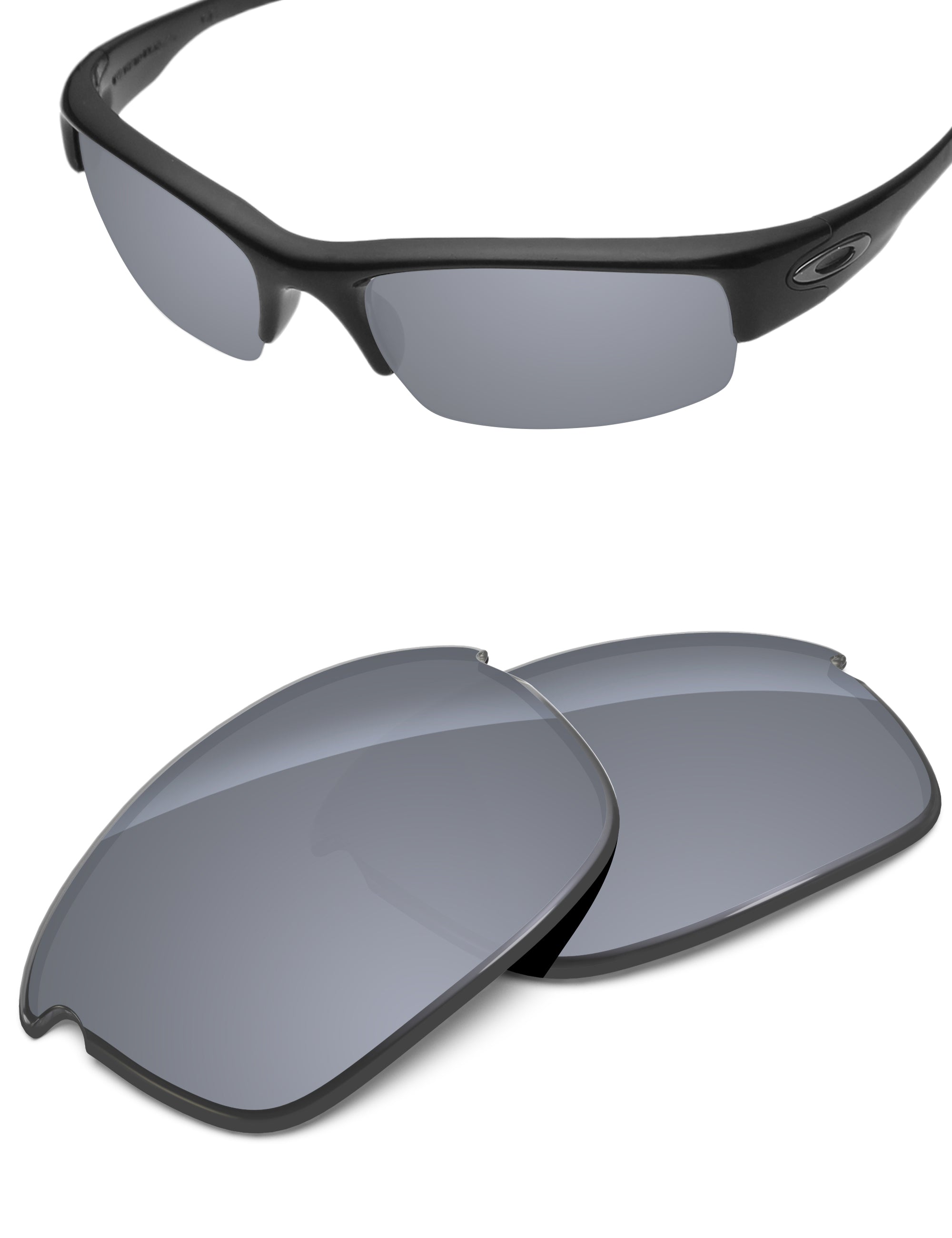Silver Metallic FlashMirror™-Non-Polarized