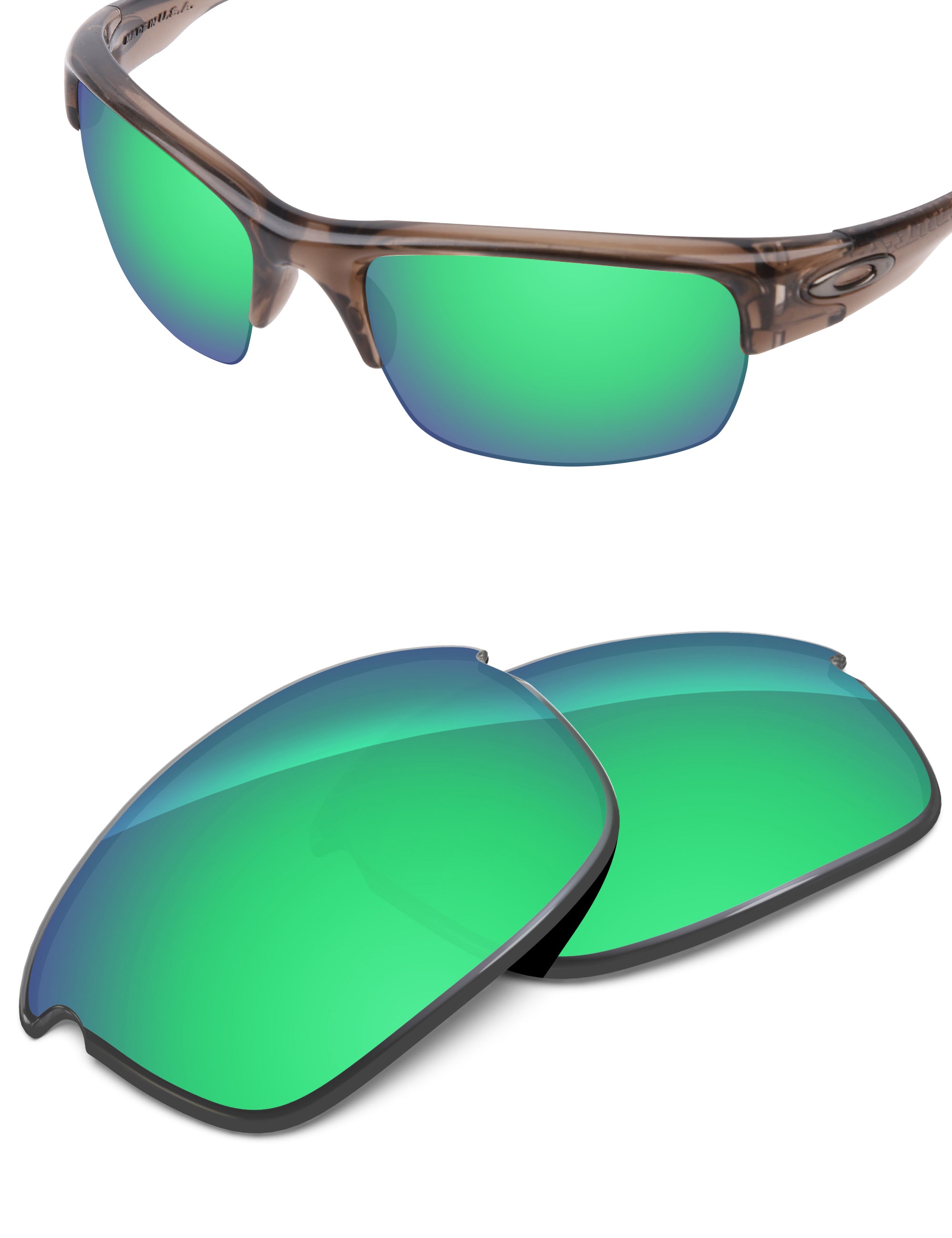 Emerald Green FlashMirror™-Non-Polarized