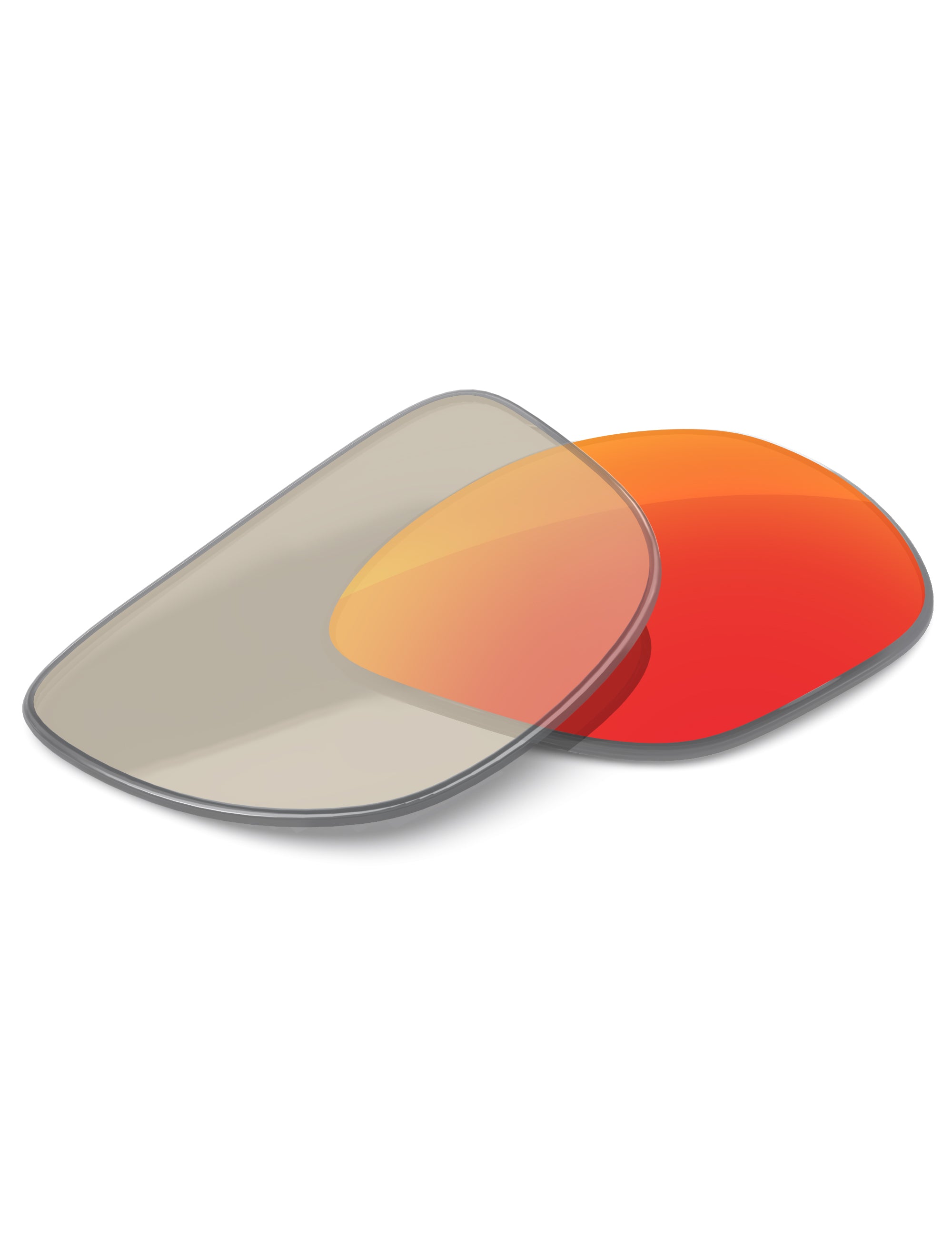 Fire Red FlashMirror™ Photochromic-Non-Polarized