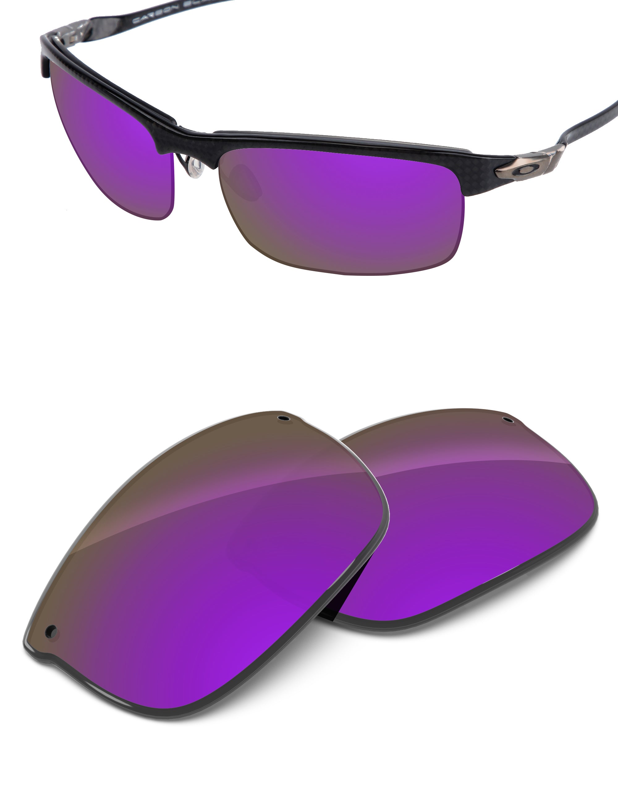 Plum Purple FlashMirror™-Non-Polarized