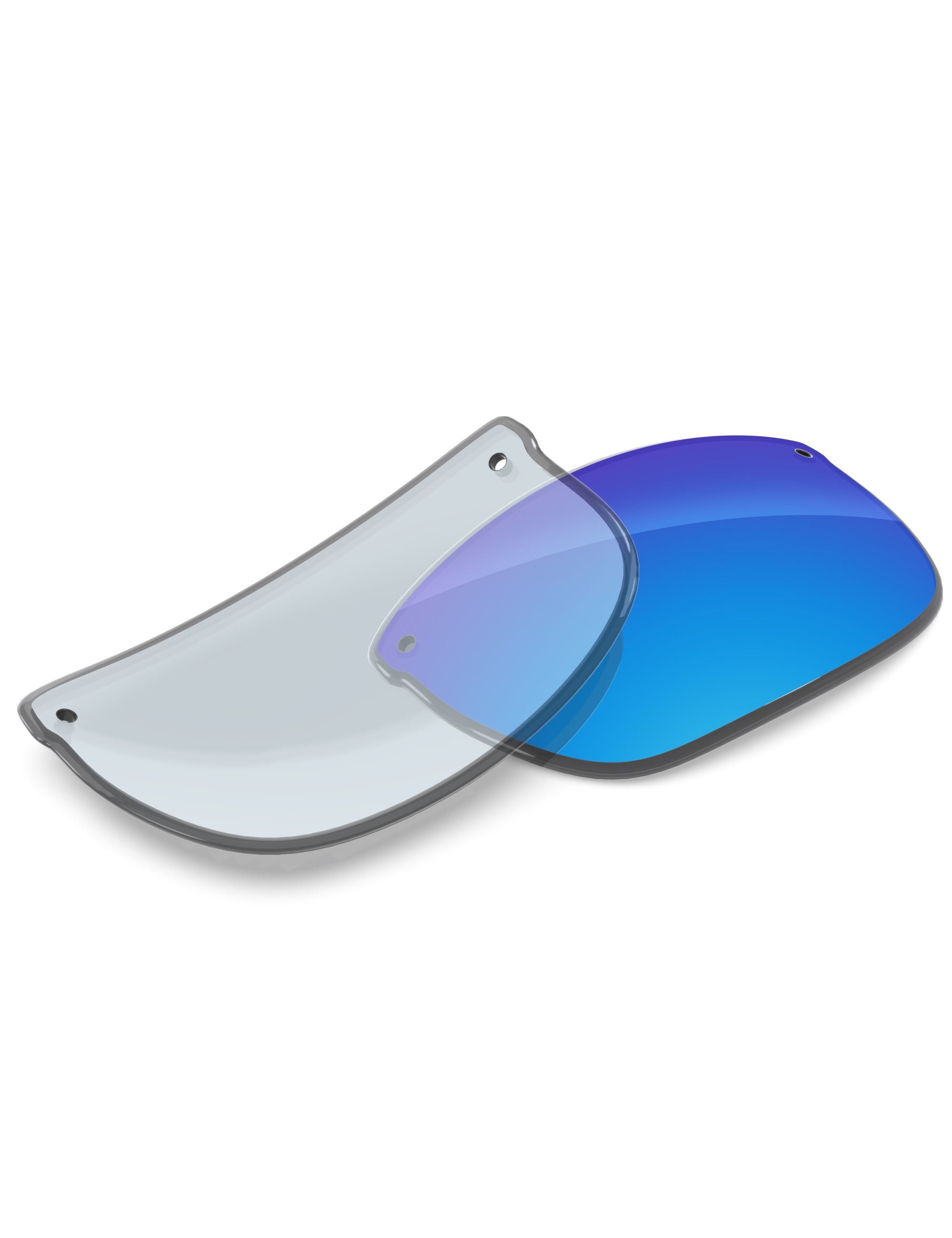 Sky Blue FlashMirror™ Photochromic-Non-Polarized