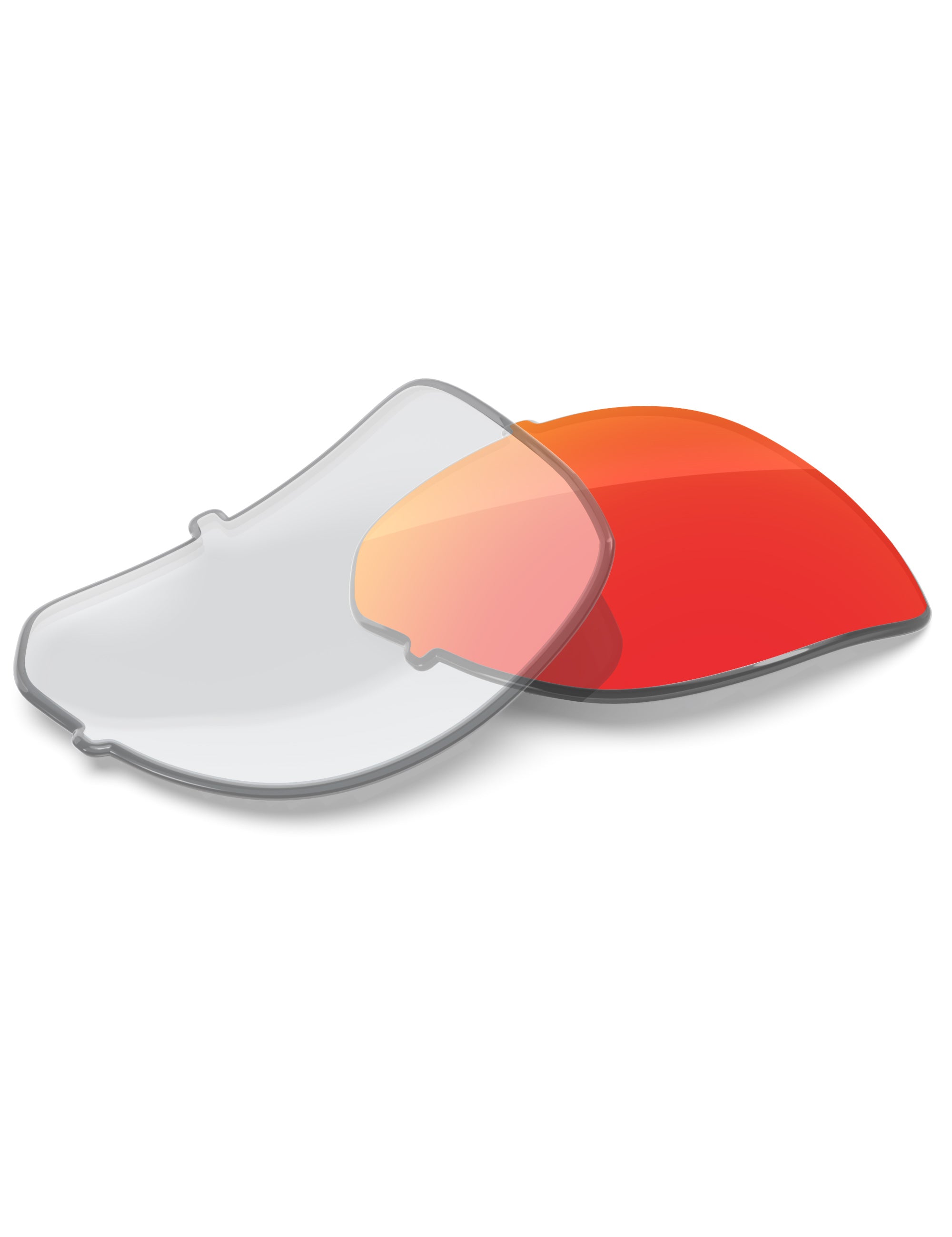 Fire Red FlashMirror™ Photochromic-Non-Polarized