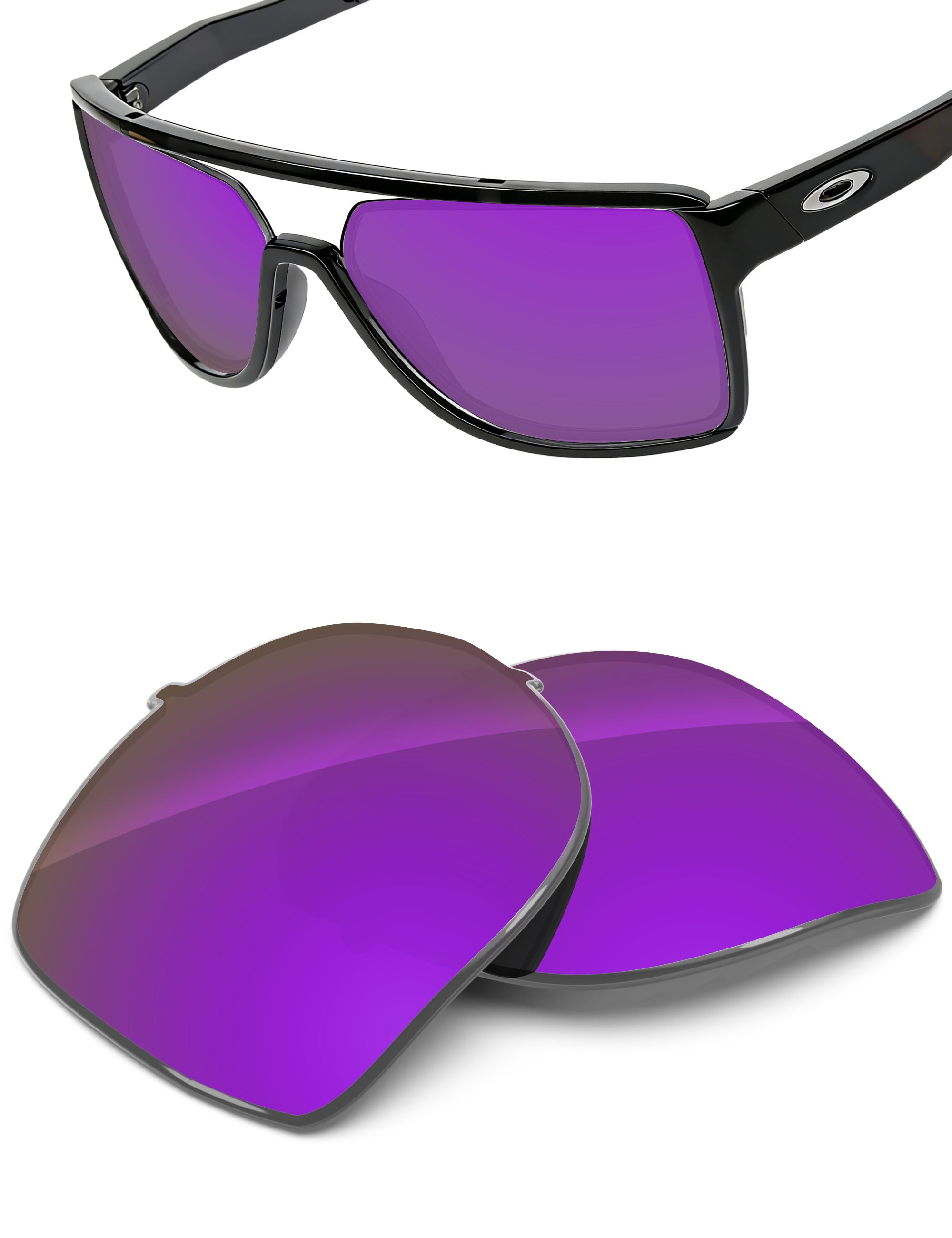 Plum Purple FlashMirror™-Non-Polarized